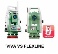 So sánh dòng máy toàn đạc Leica Flexline và Leica Viva